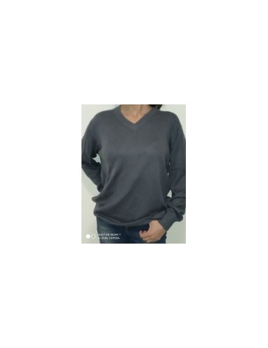 pull cachemire col v couleur
